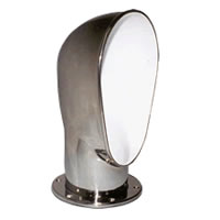 Teardrop Cowl Vent Cast Stainless Steel